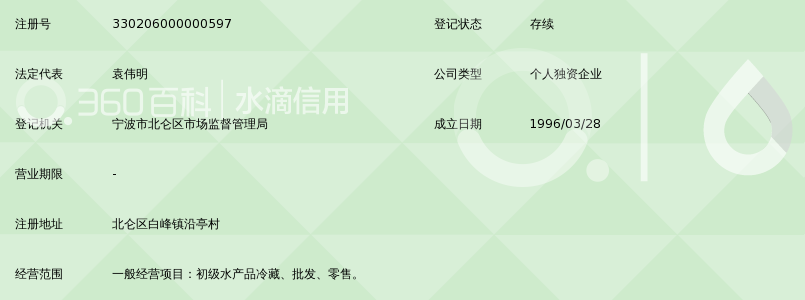 宁波市北仑区白峰水产冷冻厂 水产品冷冻冷藏的专业守护者